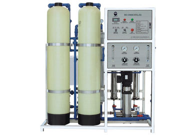 2 de Zuiveringsinstallatie van het stadiumro Water met FRP pre - Filtertank, het Materiaal van de het Waterbehandeling van 300LPH RO
