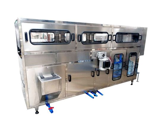 Het Water van 200BPH 5gallon Gebottelde het Vullen de Vullercapsuleermachine Machine van Rinser van de Machine3in1 Fles